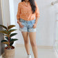 Peach Ikat shirt - SILAYI