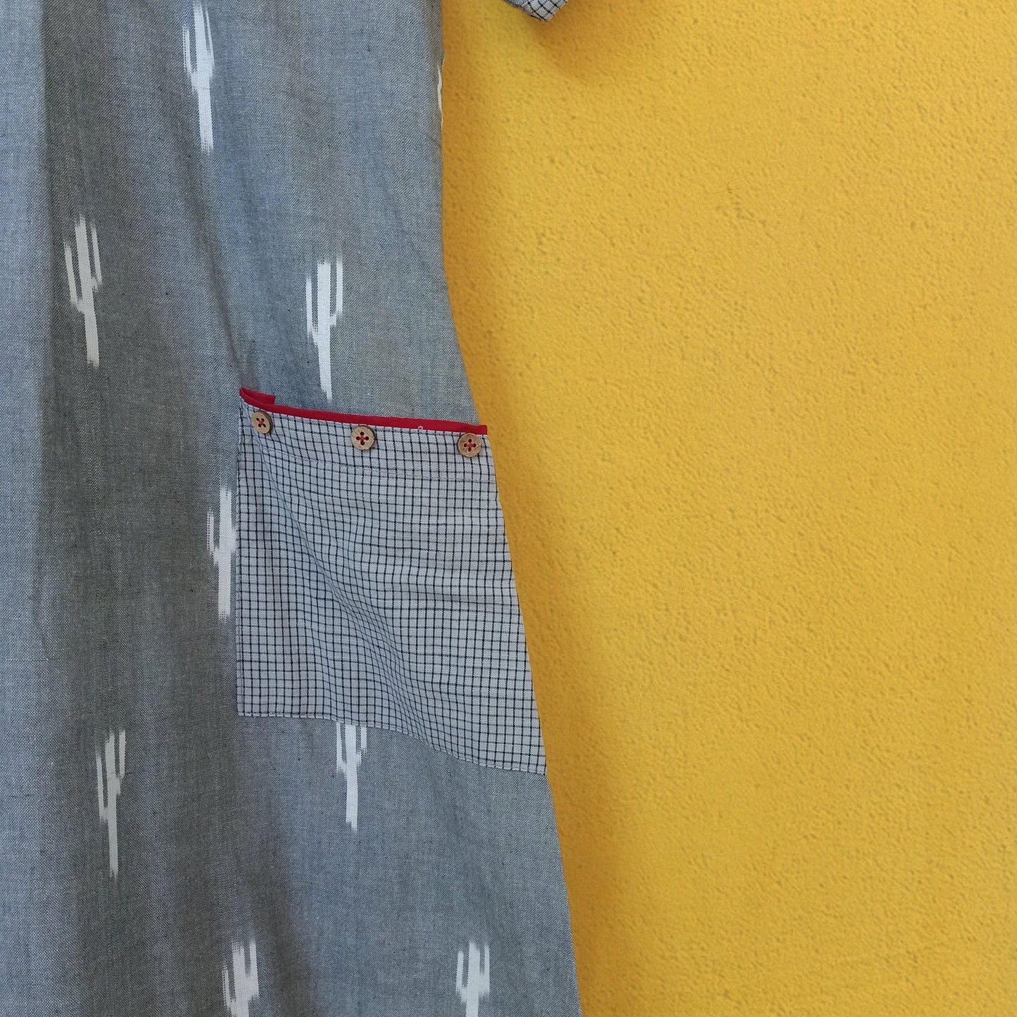 Cactus ikat dress - www.silayi.in
