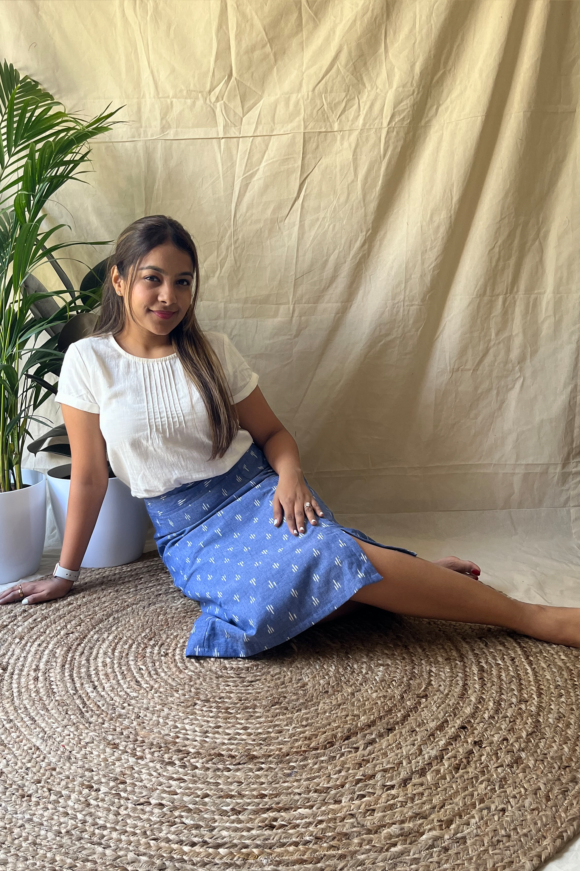Nili Ikat skirt - SILAYI