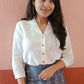 White Handspun shirt (Pre-order) - SILAYI